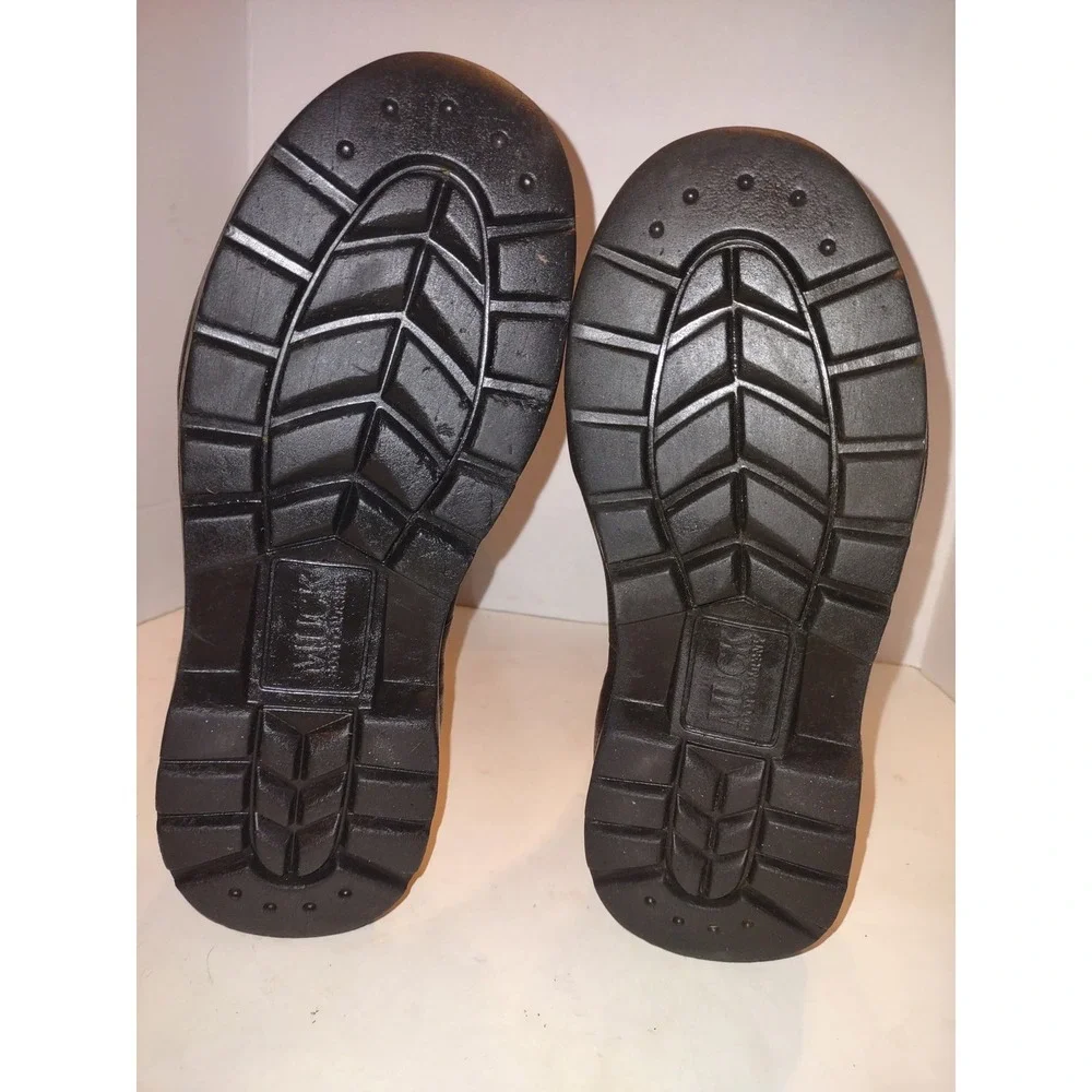 Muck Boot Company Chore Mid Work Boots Black Mens 7 Womens 8 Waterproof Rubber